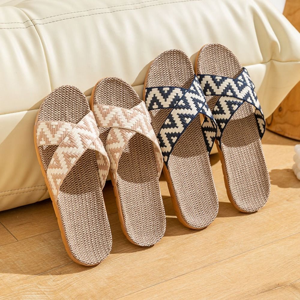 รองเท้าแตะสไตล์ชาติพันธุ์ผ้าลิ - Men'S Shoes In Fashion บทวิจารณ์และราคา